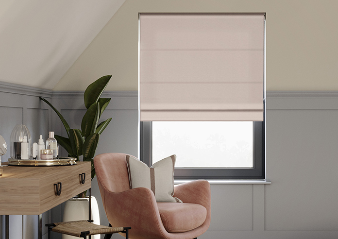 Norleigh, Blush - Roman Blind - Image 3
